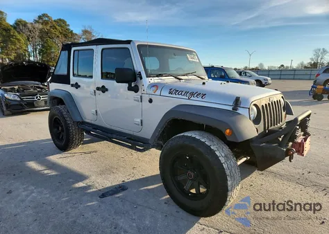 2012 Jeep Wrangler Unlimited Sport z USA, uszkodzony, nr VIN 1C4BJWDG6CL122235